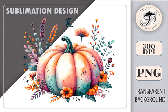 Autumn Pumpkin PNG Boho Pumpkin Clipart: Elevating Your Fall Designs