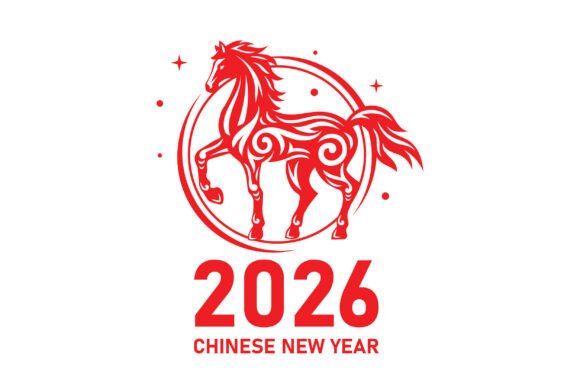 Chinese New Year 2026: Embracing the Year of the Horse with Bold Red Illustrations