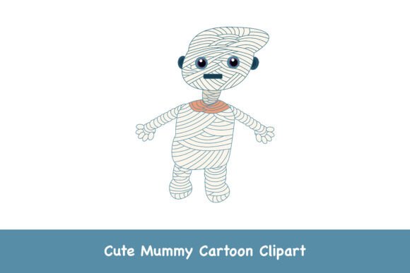Cute Mummy Cartoon Clipart: The Versatile Halloween Asset for Modern Designers