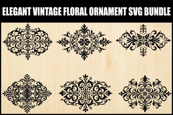 Elegant Vintage Floral Ornament SVG Guide