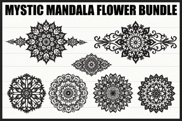 Elevating Creative Workflows with the Mystic Mandala Flower Vector Bundle