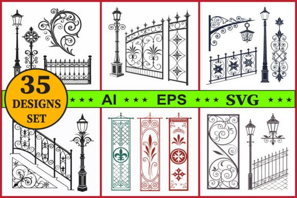 Integrating the Ornamental Gate Fence Vector Bundle into Professional Design Workflows