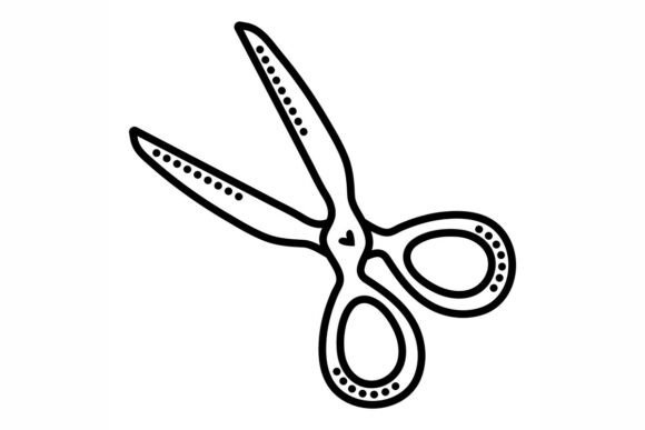Mastering Precision: The Versatility of Black Line Scissors with Dots