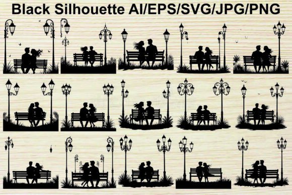 Mastering the Couple Silhouette Bundle for Romantic Design Projects