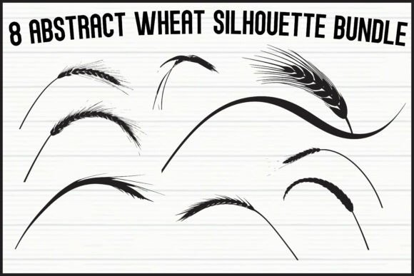 Minimalist Wheat Collection: Rustic Design Bundle