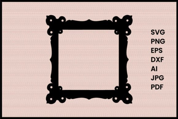 NFT Art Frame Illustration Silhouette: A Comprehensive Guide to Digital Ornate Design Assets