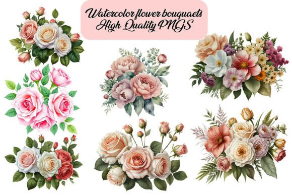 Romantic Floral Bouquet PNG Set: A Guide to Elevating Your Designs