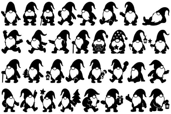 Unlocking Creative Potential with the Christmas Gnomes SVG Vector Set