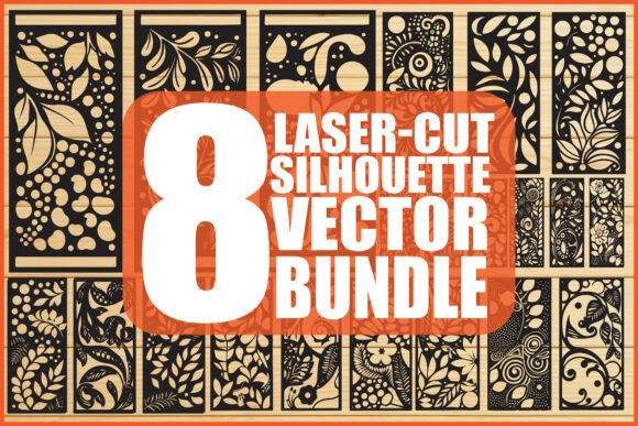 Unlocking Creative Potential with the Floral Abstract Laser Cut Vector Pack