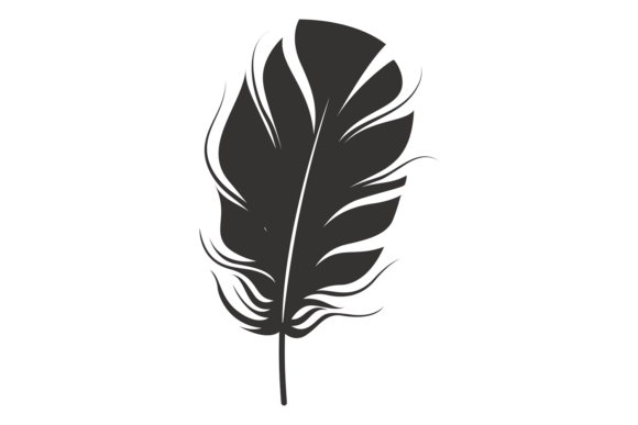 Why the Silhouette Feather Bird Graphic Simple Design Is a Versatile Creative Asset