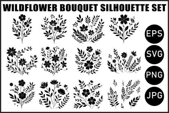 Wildflower Bouquet SVG Bundle: Integrating Nature-Inspired Assets into Your Creative Workflow